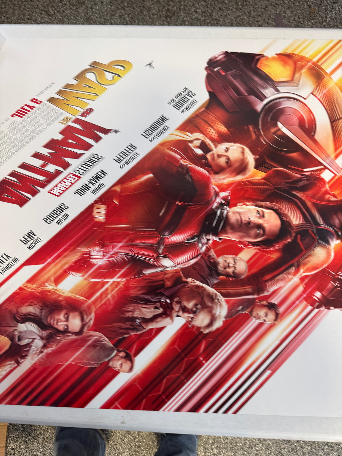 Ant-Man and the Wasp (2018) Original 27x40 Movie Poster D/S Rolled, Paul Rudd
