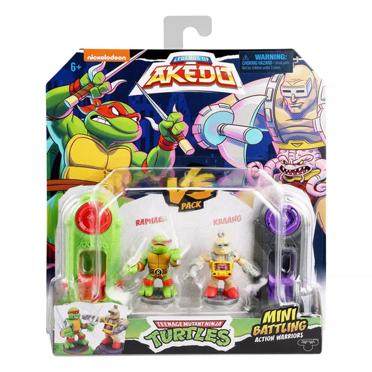 Akedo Teenage Raphael vs Kraang Figure Set