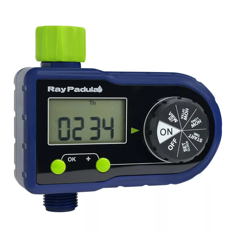 Ray Padula 1-Zone Timer: Digital Display, Leakproof