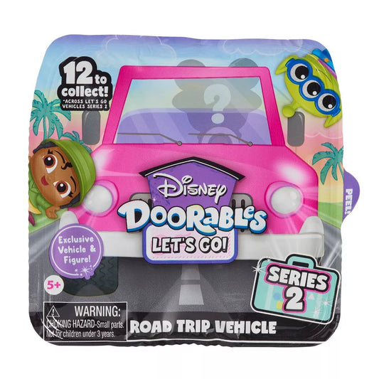 Disney Doorables Let's Go! Road Trip Vehicle