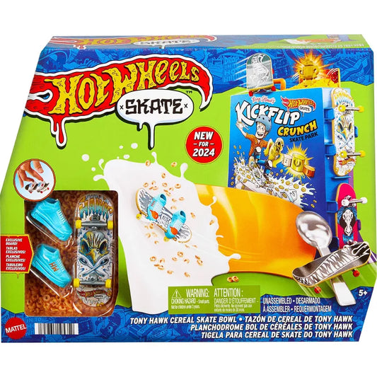 Hot Wheels Skate Tony Hawk Cereal Skate Bowl