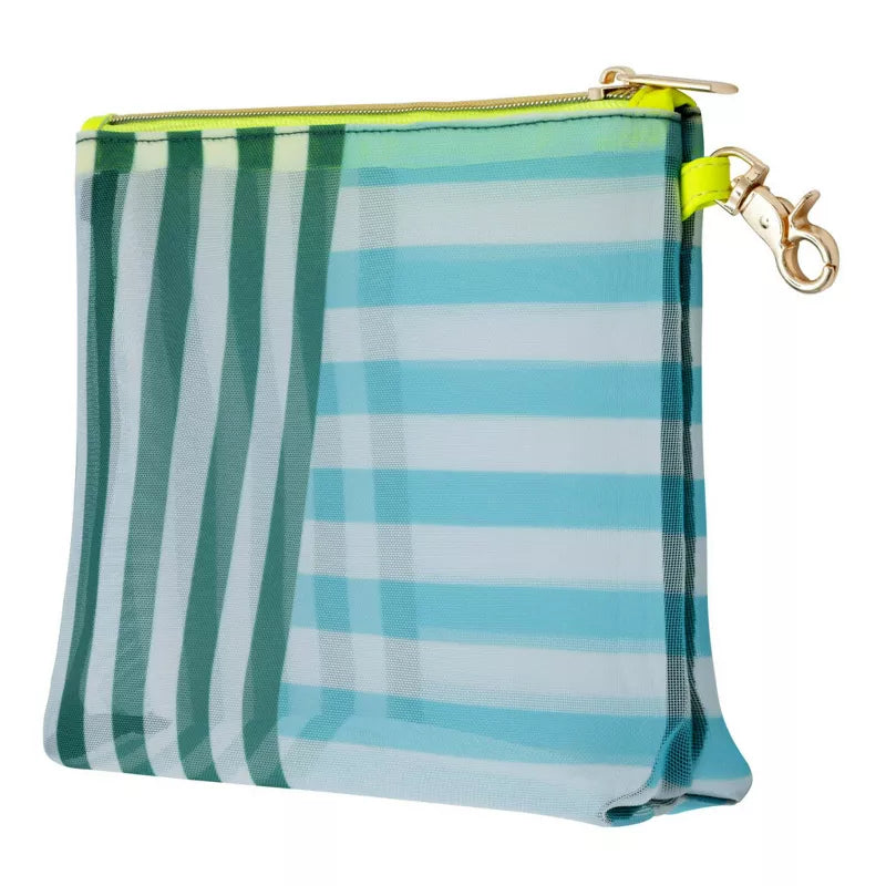 Noted by Post-it Pen and Pencil Pouch, Blue and Green