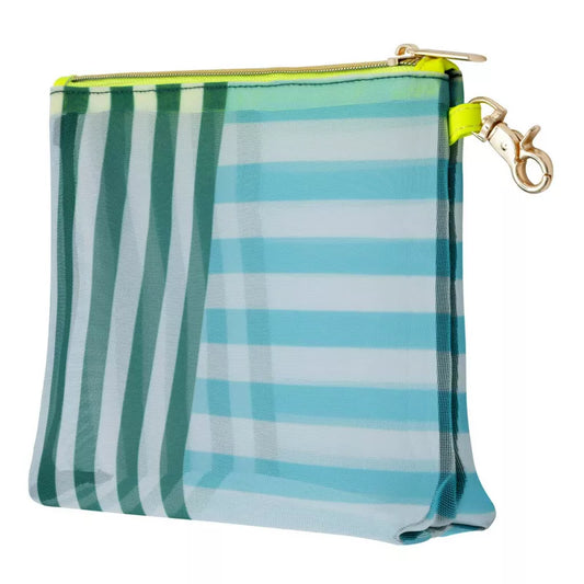Noted by Post-it Pen and Pencil Pouch, Blue and Green