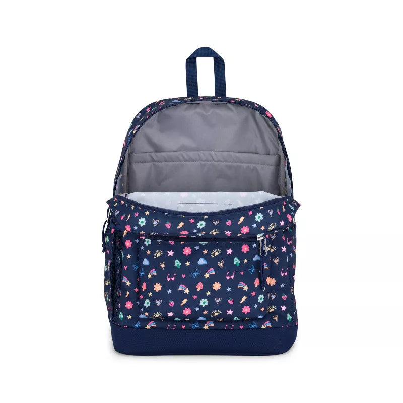 JanSport Cross Town Plus 17" Backpack - Fluid Slice of Fun