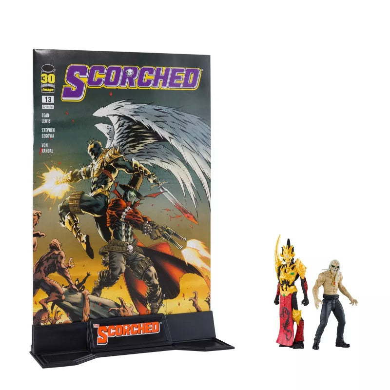 McFarlane Toys Page Punchers Scorched 13 Spawn Comic Book with Mini Figure