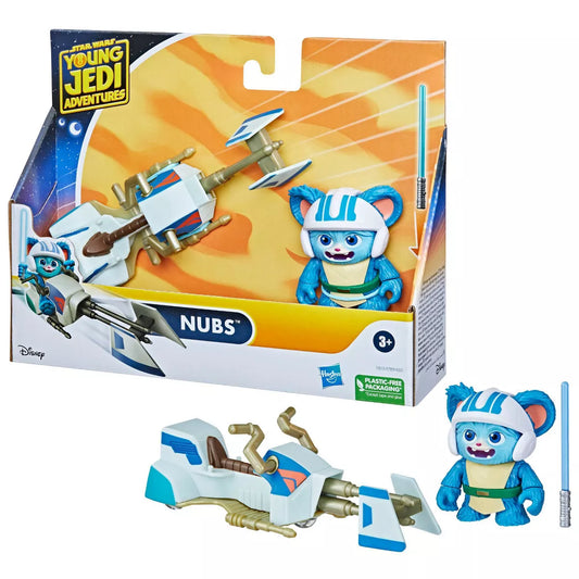 Star Wars Young Jedi Adventures Nubs and Bike