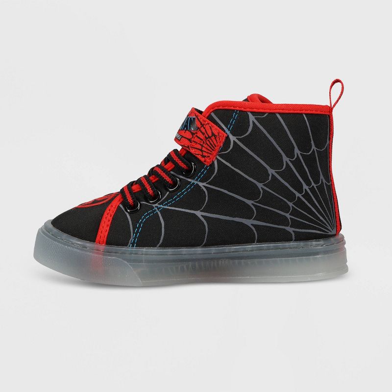 Toddler Spider-Man Hi-Top Sneakers - Size #8