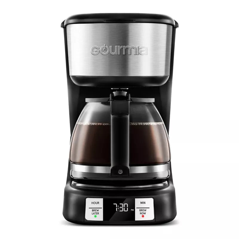 Gourmia 5 Cup Programmable Drip Coffee Maker