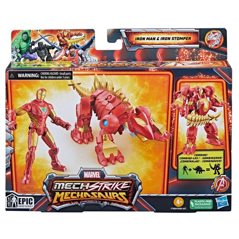 Marvel Mech Strike Iron Man and Iron Stomper
