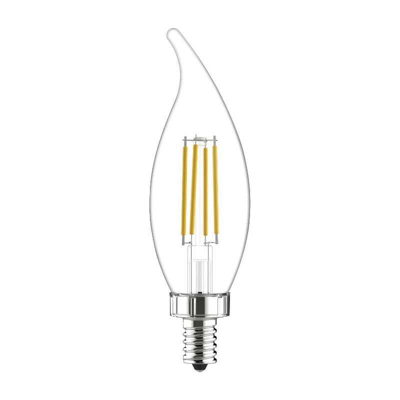GE 2pk 60W Soft White LED Decorative Light Bulbs