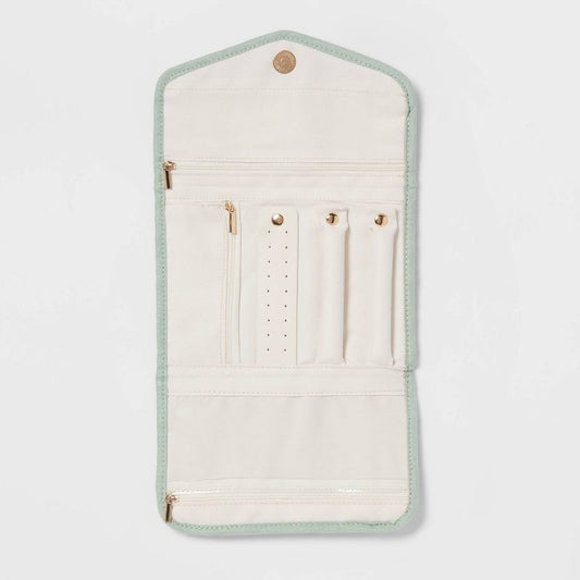 Folding Travel Accessory Organizer Green