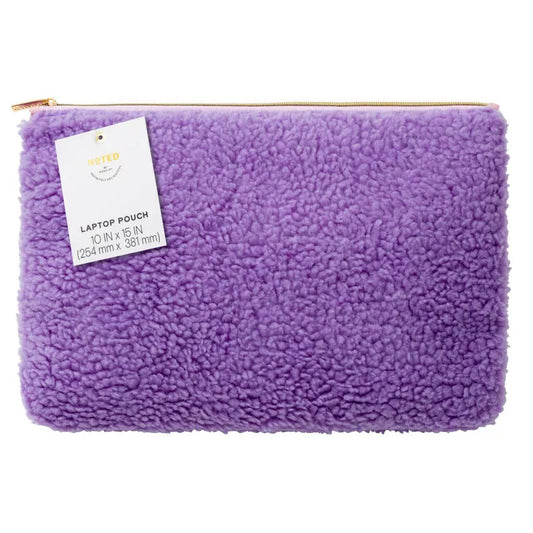 Noted Post-it Laptop Pencil Pouch, Lavender Purple