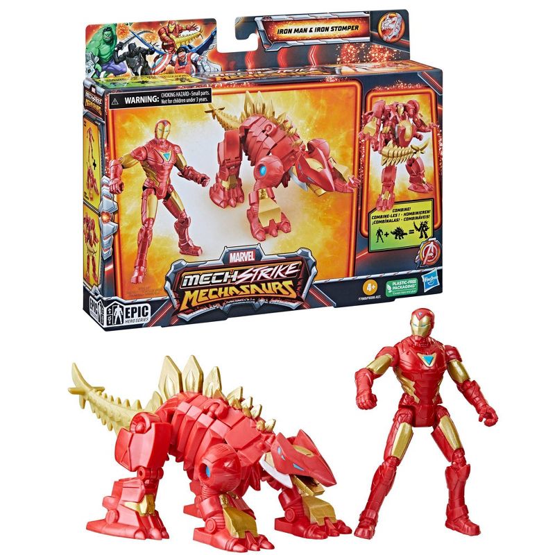 Marvel Mech Strike Iron Man and Iron Stomper