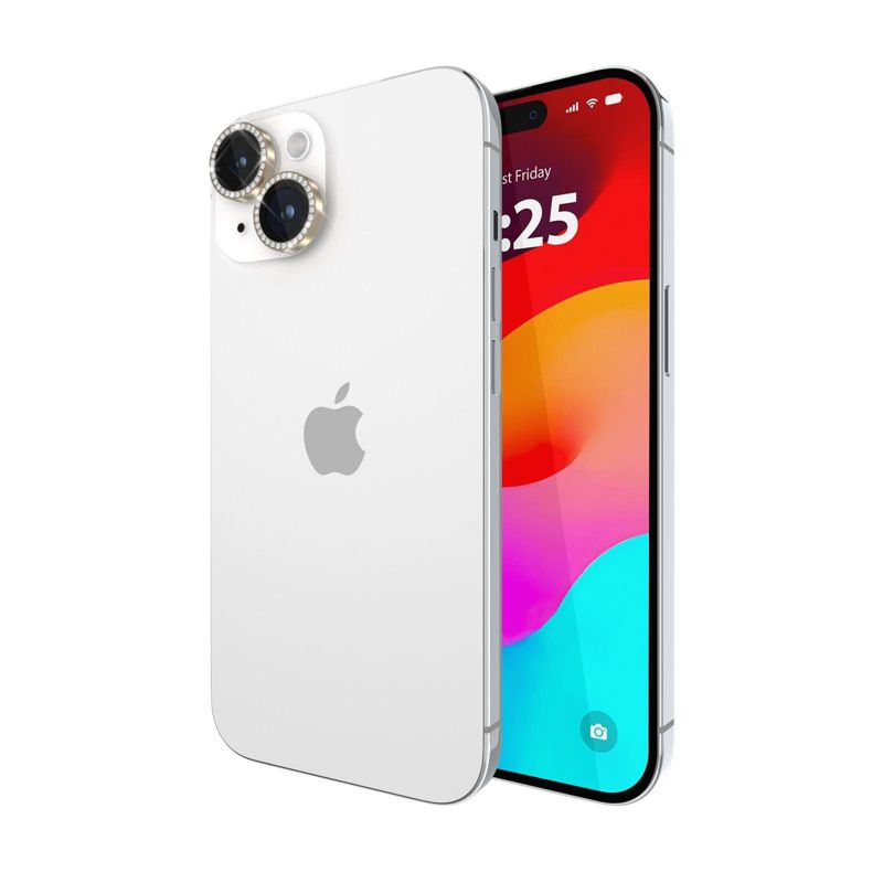 iPhone 15/15 Plus Aluminum Ring Lens Protector