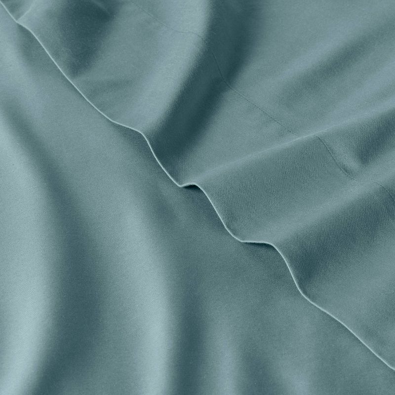 500 Thread Count Supima Sateen Solid Sheet Set - Casaluna