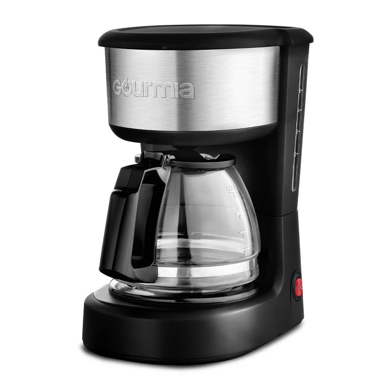 Gourmia 5 Cup One-Touch Switch Coffee Maker