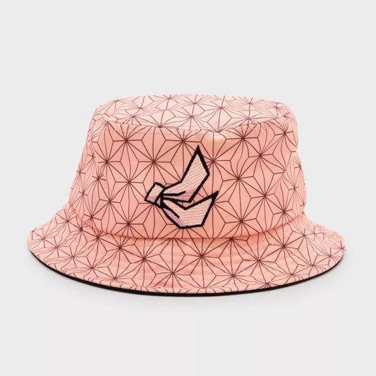 Demon Slayer Bucket Hat - Nezuko Bow