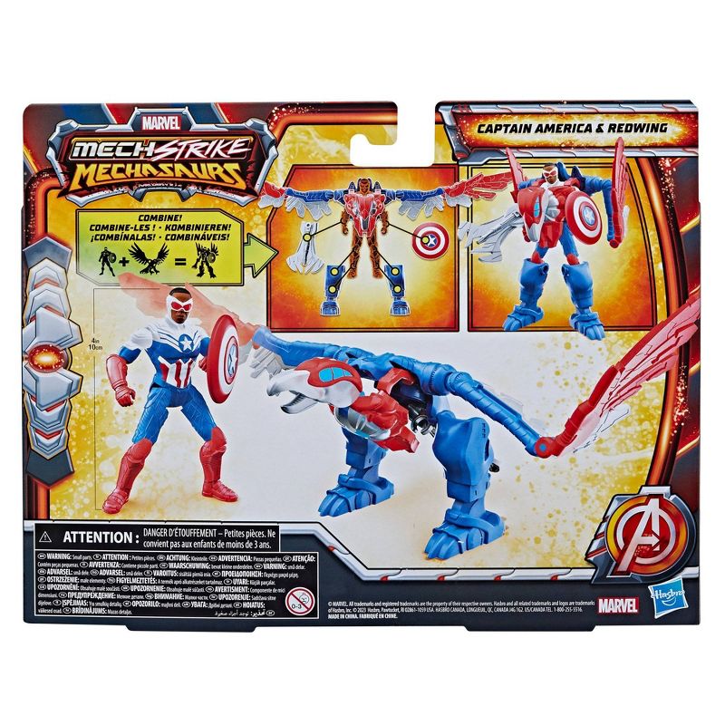 Marvel Mech Strike Captain America and Redwing