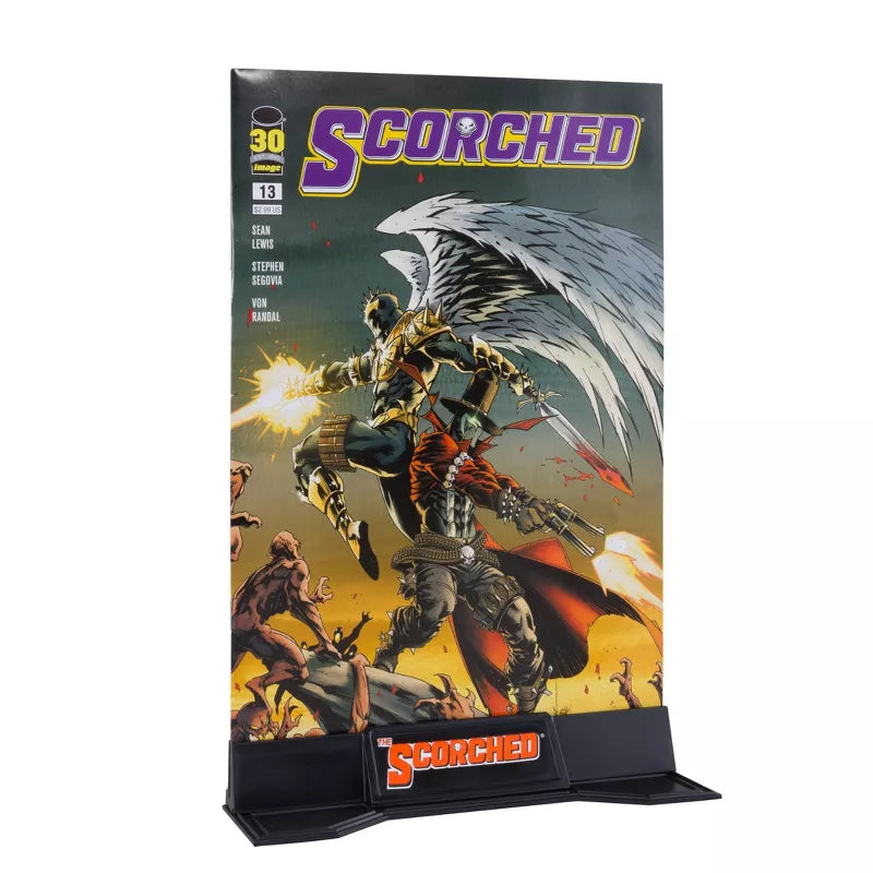 McFarlane Toys Page Punchers Scorched 13 Spawn Comic Book with Mini Figure