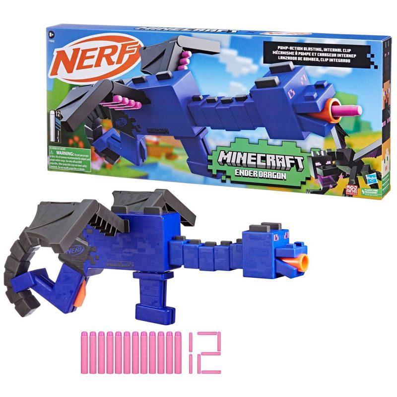 NERF Minecraft Ender Dragon Blaster