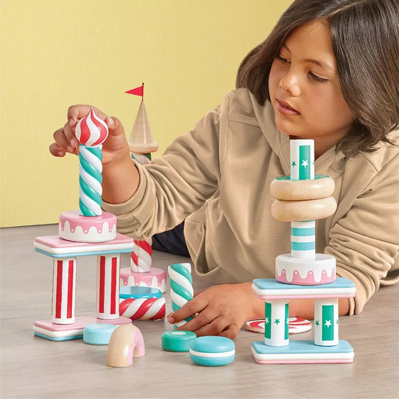 FAO Schwarz Tasty Towers Castle Blocks Building Set