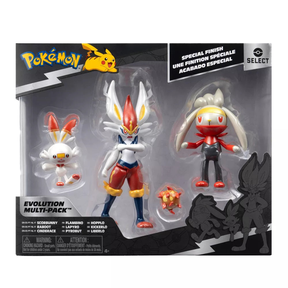 Pokémon Select Evolution Multi-Pack Action Figure Set - 3pk
