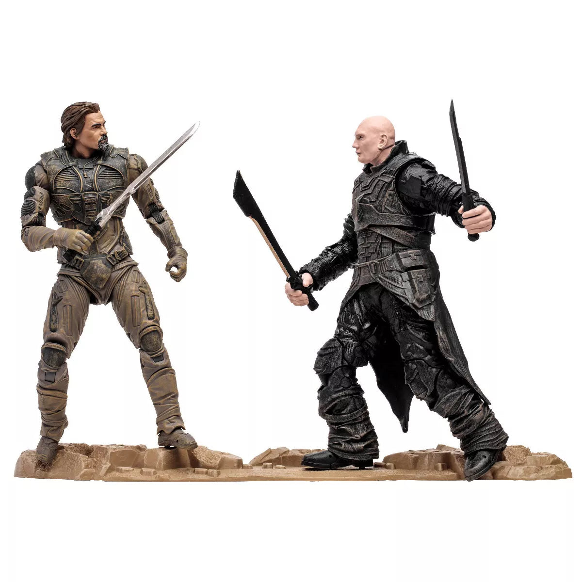 McFarlane Toys Dune 2 Battle Gurney Halleck and Rabban 7" Figures