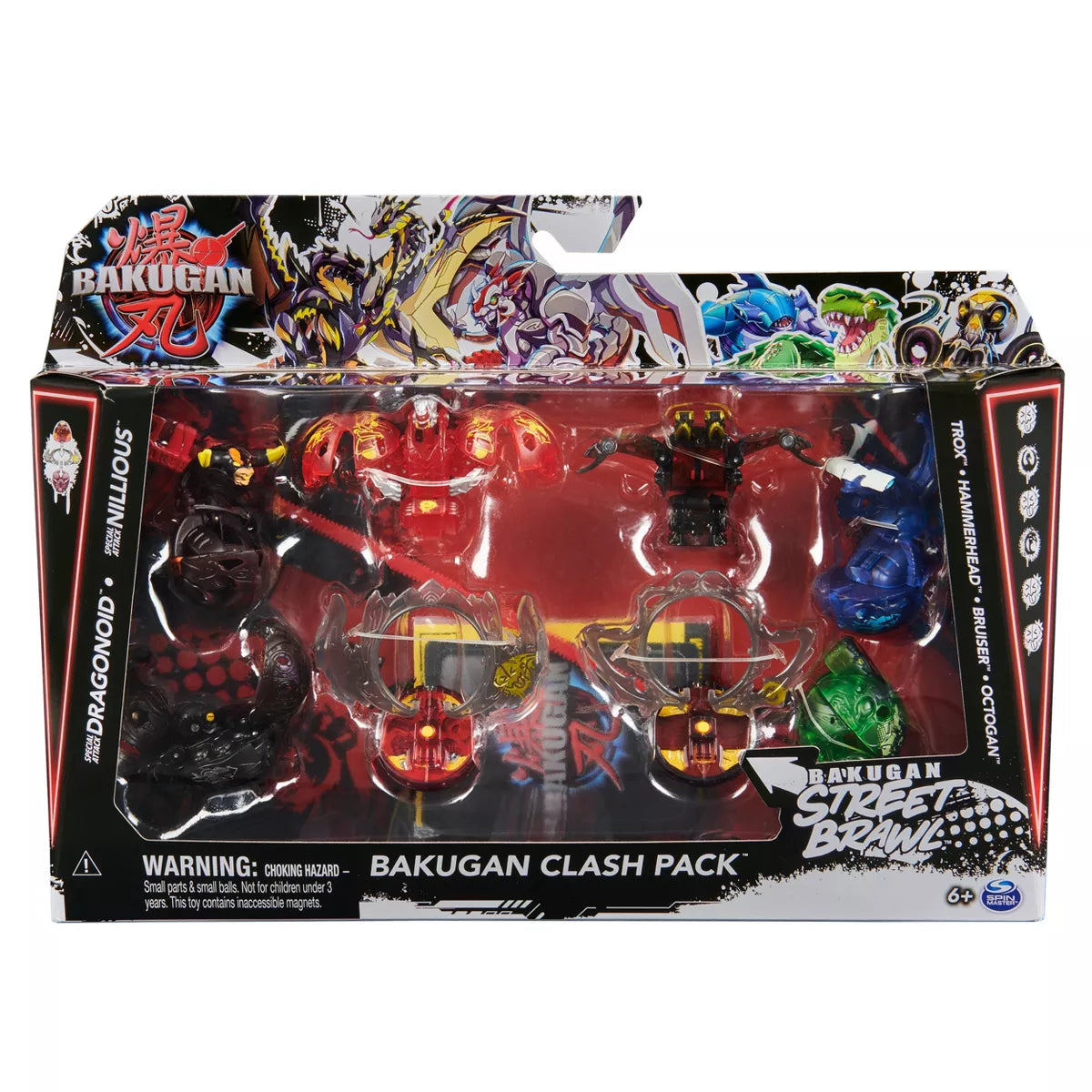 Bakugan Street Brawl Clash Pack Action Figure