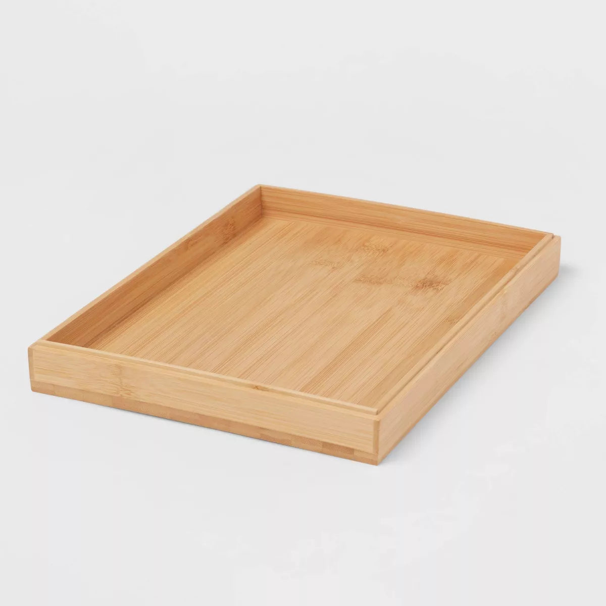 Stackable Bamboo Accessory Tray - Brightroom