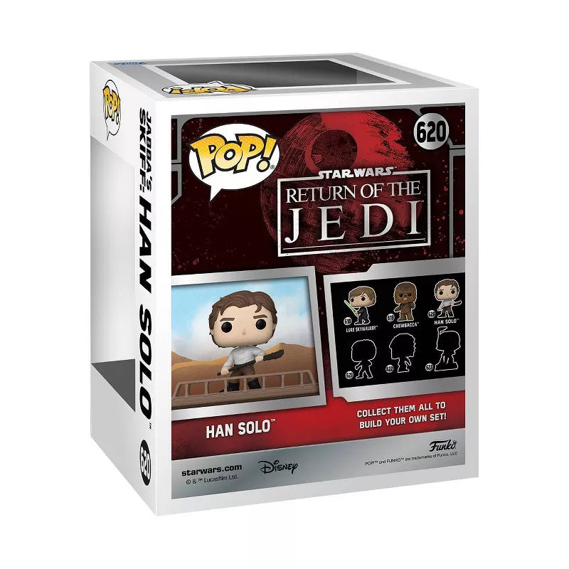 Funko POP! Deluxe: Star Wars Jabba's Skiff - Han Solo Figure