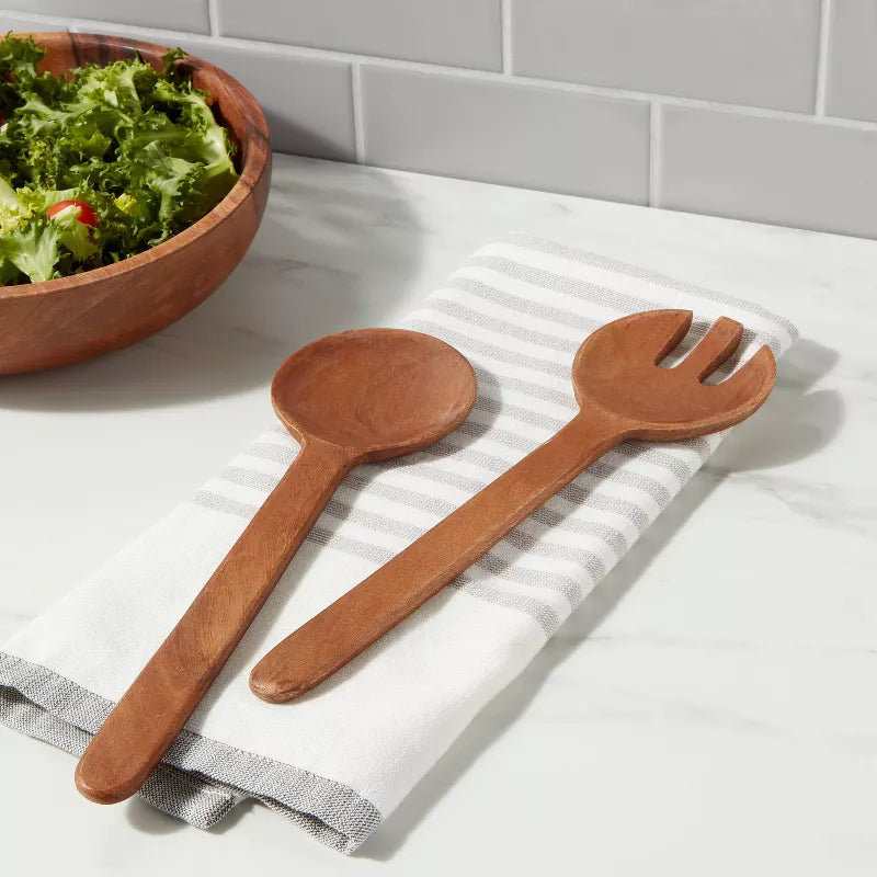 Wood Serving Utensil Set - Threshold™