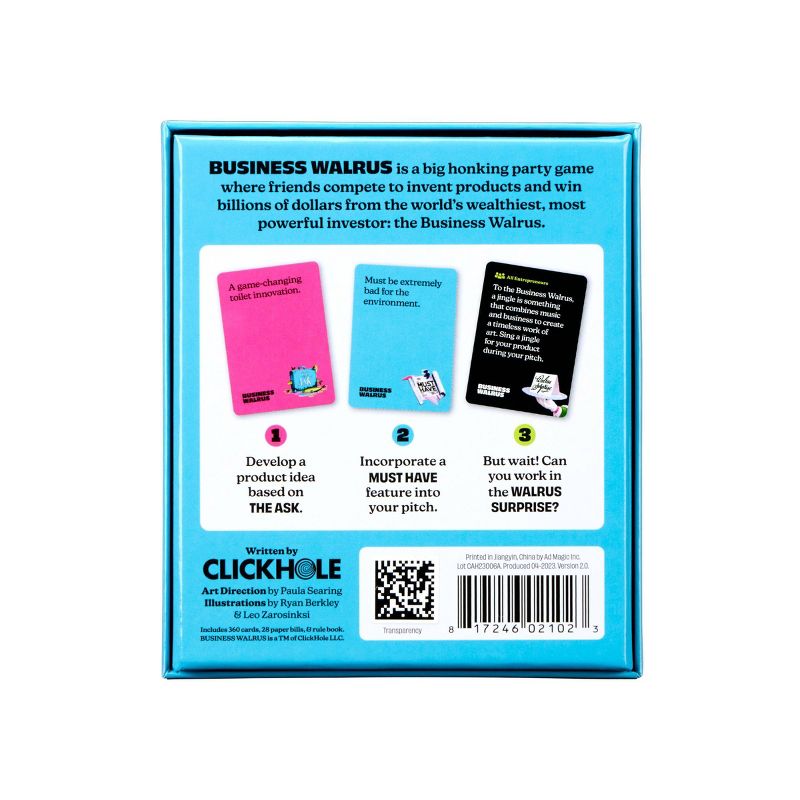 Cards Against Humanity Business Walrus Game