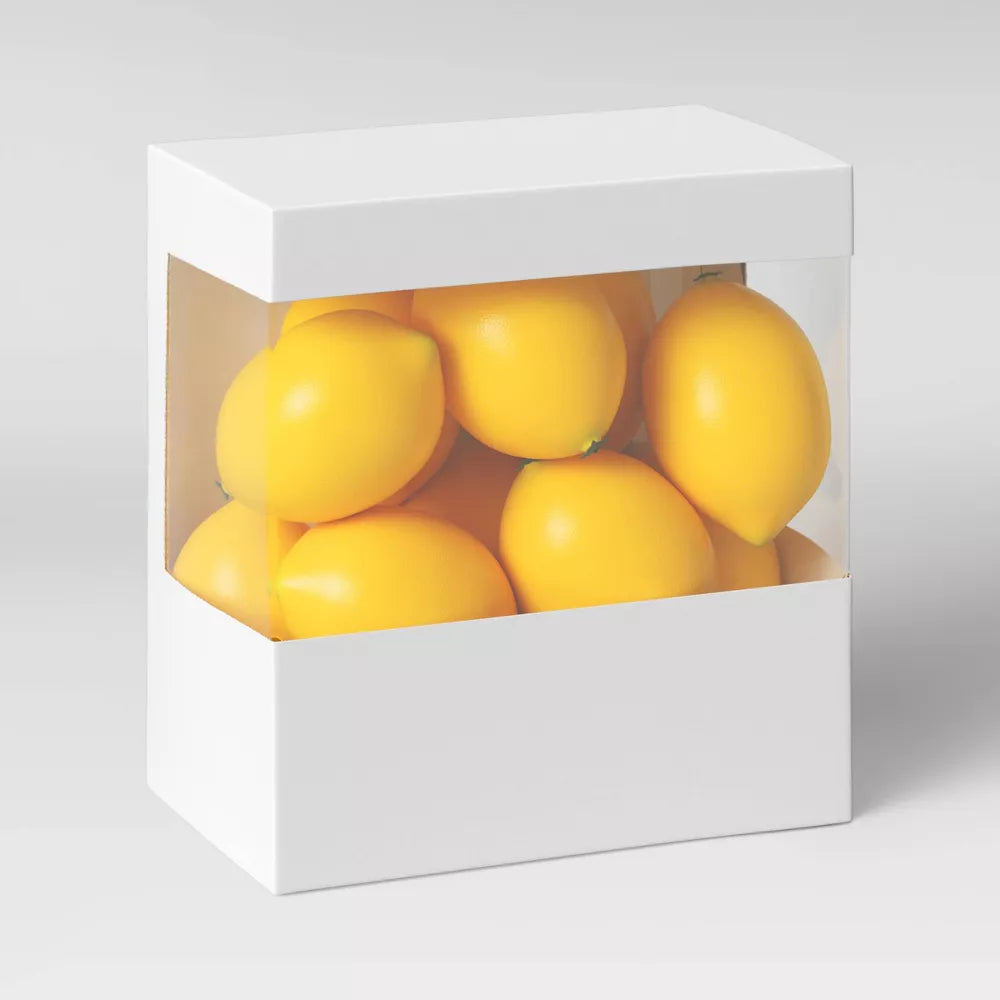 10pc Decorative Lemon Filler Yellow - Threshold™