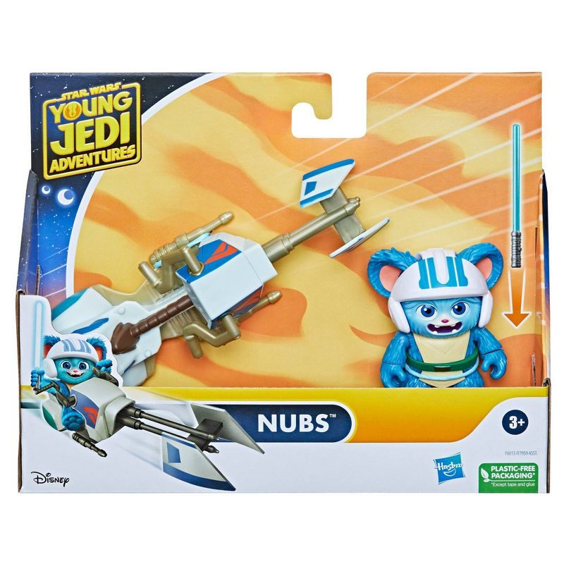 Star Wars Young Jedi Adventures Nubs and Bike