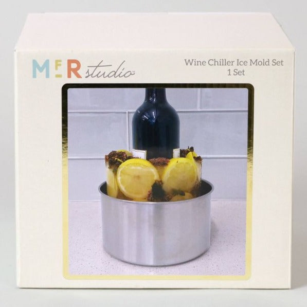 Elegant Wine Chiller Ice Mold Set