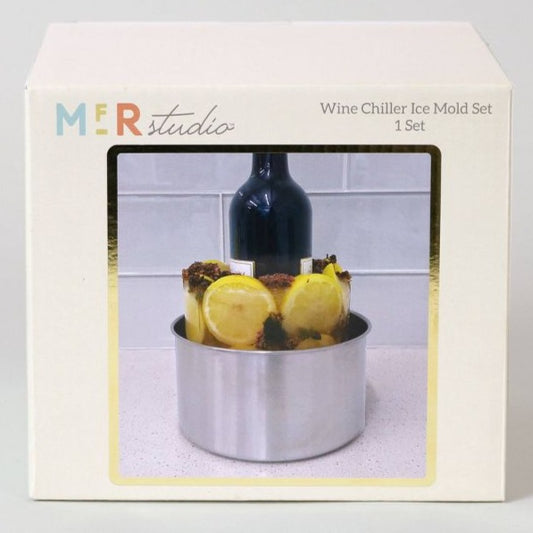 Elegant Wine Chiller Ice Mold Set