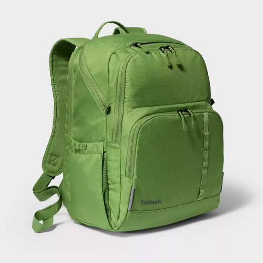 Top-Load 17" Backpack Green - Embark™️