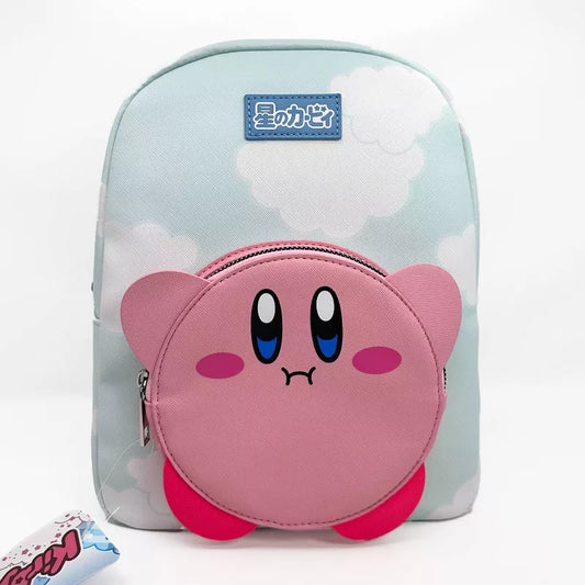 Kirby Cloud All Over Print Mini Backpack with Pocket