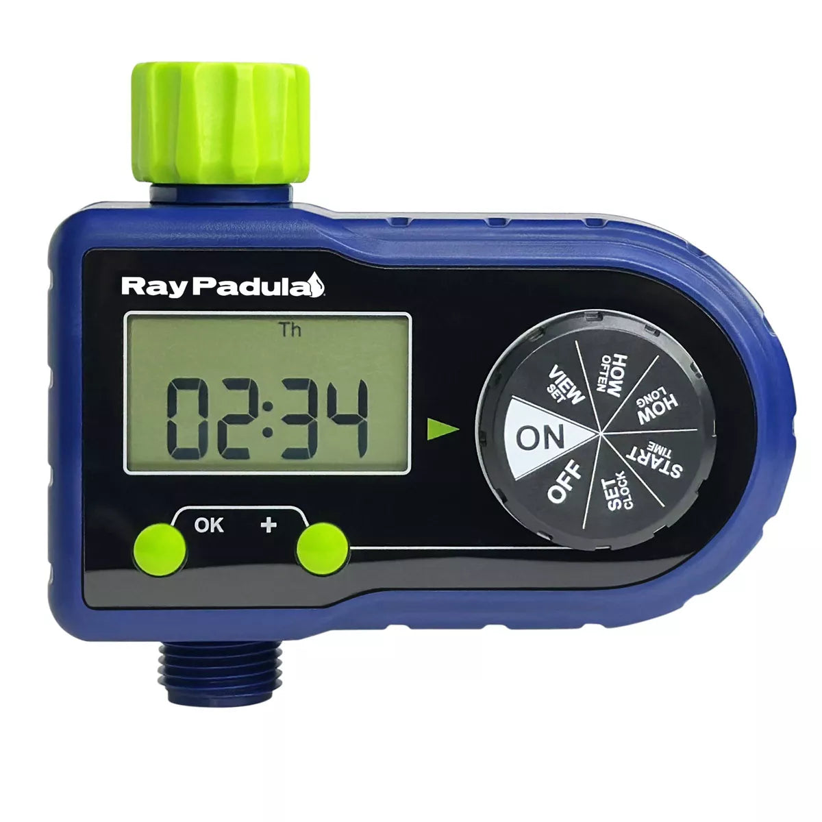 Ray Padula 1-Zone Timer: Digital Display, Leakproof