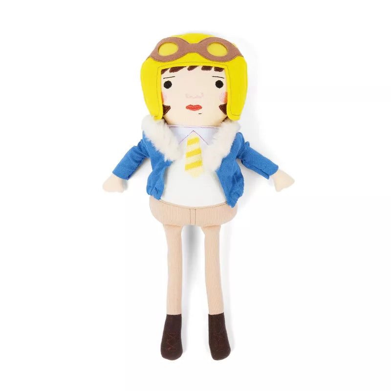 Piccolina Trailblazer Amelia Earhart Plush Doll