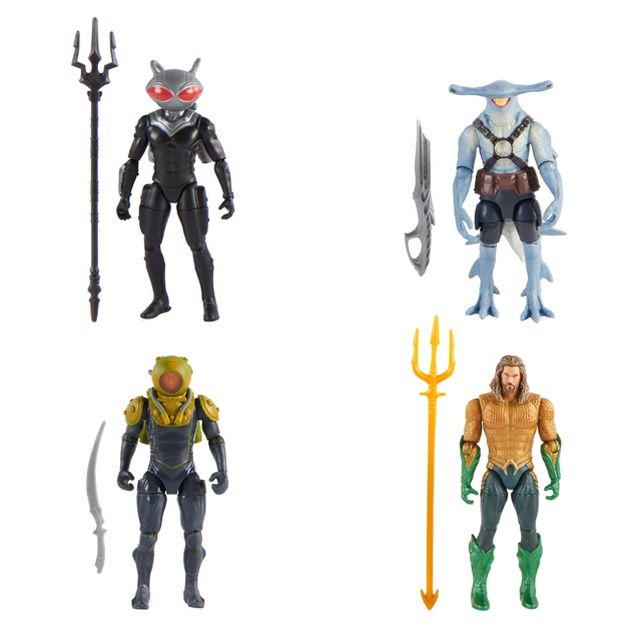 Aquaman 4" Sunken Citadel Battle Pack Action Figure Set