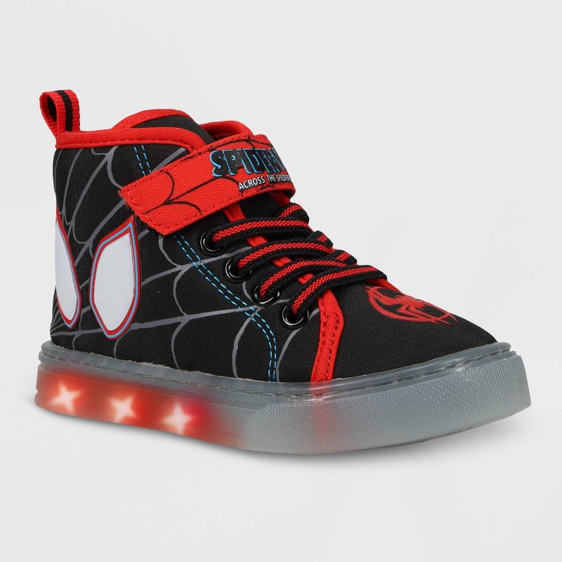 Toddler Spider-Man Hi-Top Sneakers - Size #8