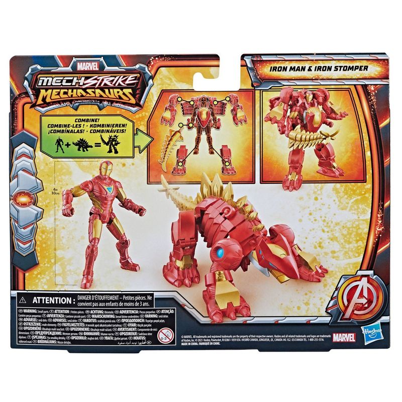 Marvel Mech Strike Iron Man and Iron Stomper