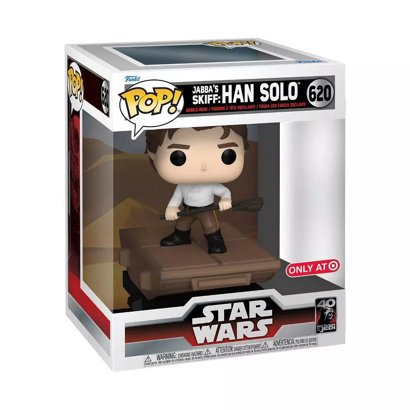 Funko POP! Deluxe: Star Wars Jabba's Skiff - Han Solo Figure