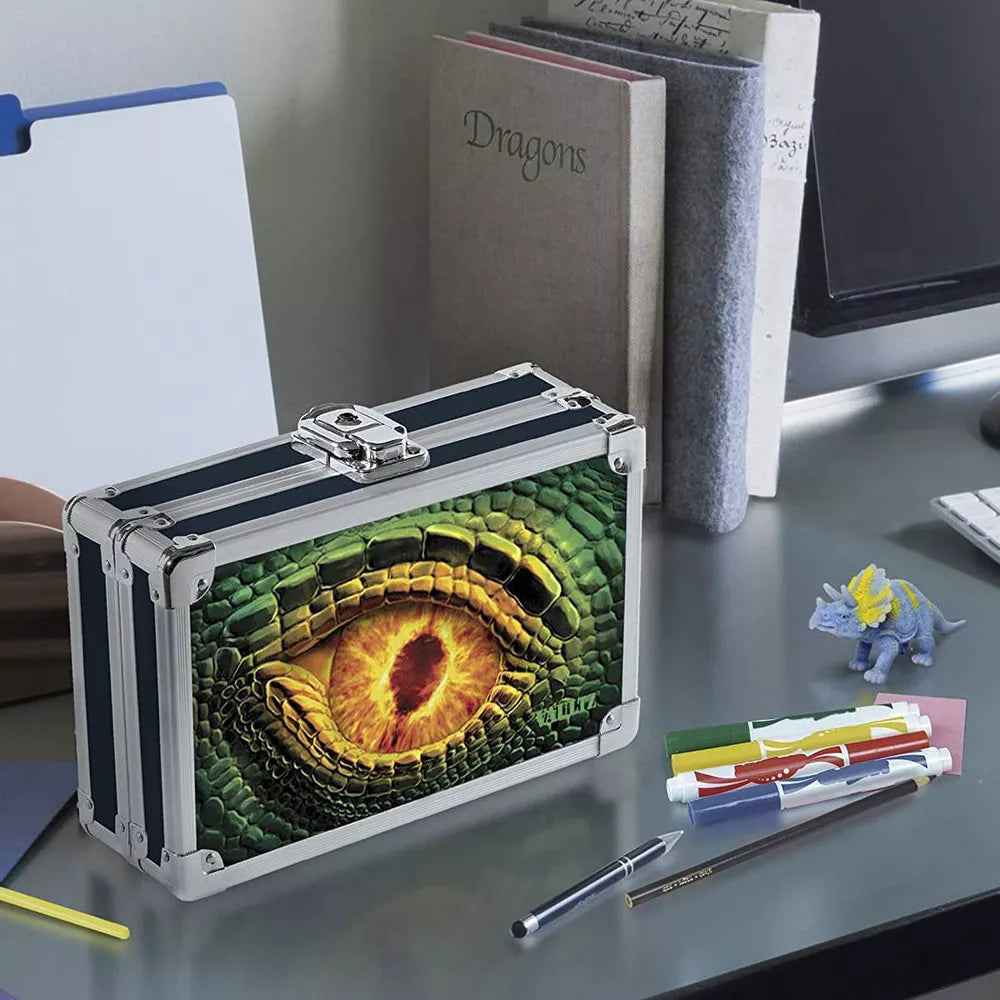 Metal Pencil Box Adventure Dragon Eye - Vaultz