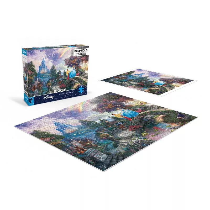 Ceaco Disney Thomas Kinkade: Cinderella Wished Upon a Dream Jigsaw Puzzle 1000pc