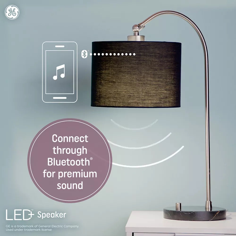 GE LED+ Speaker and Color Changing BR30 LED Indoor Floodlight Bulb