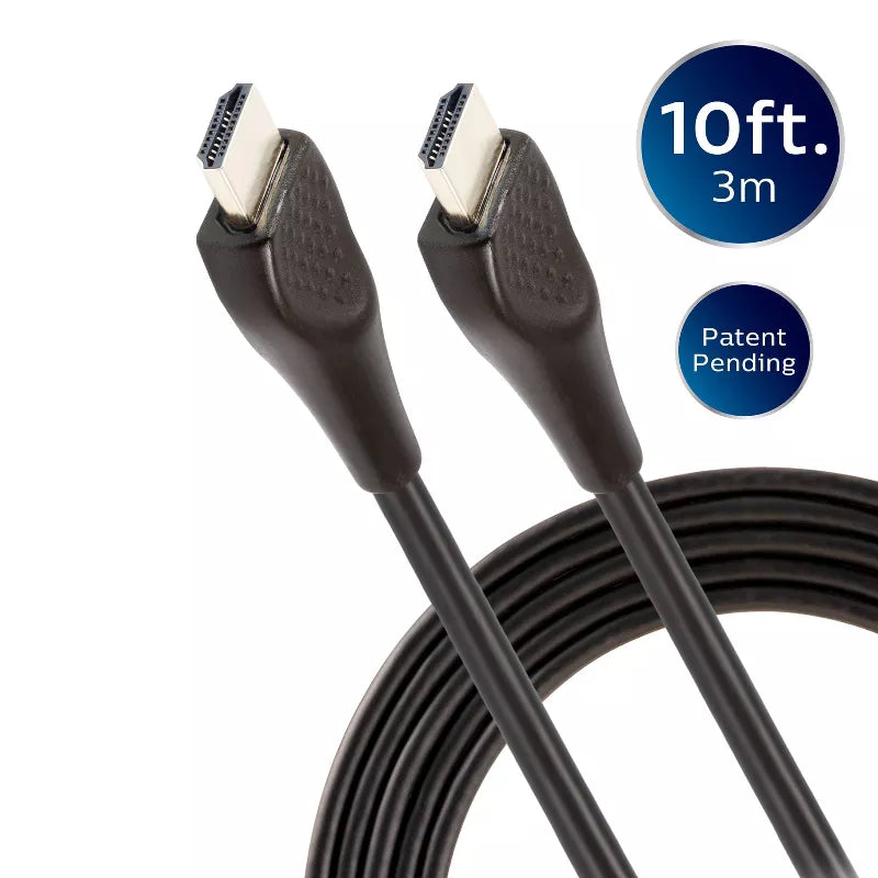 Philips 10' Basic HDMI High Speed Cable with Ethernet - Black