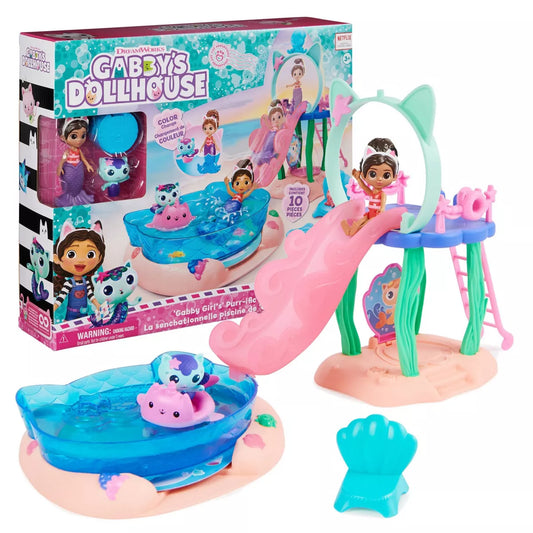 Gabby's Dollhouse Pool Playset