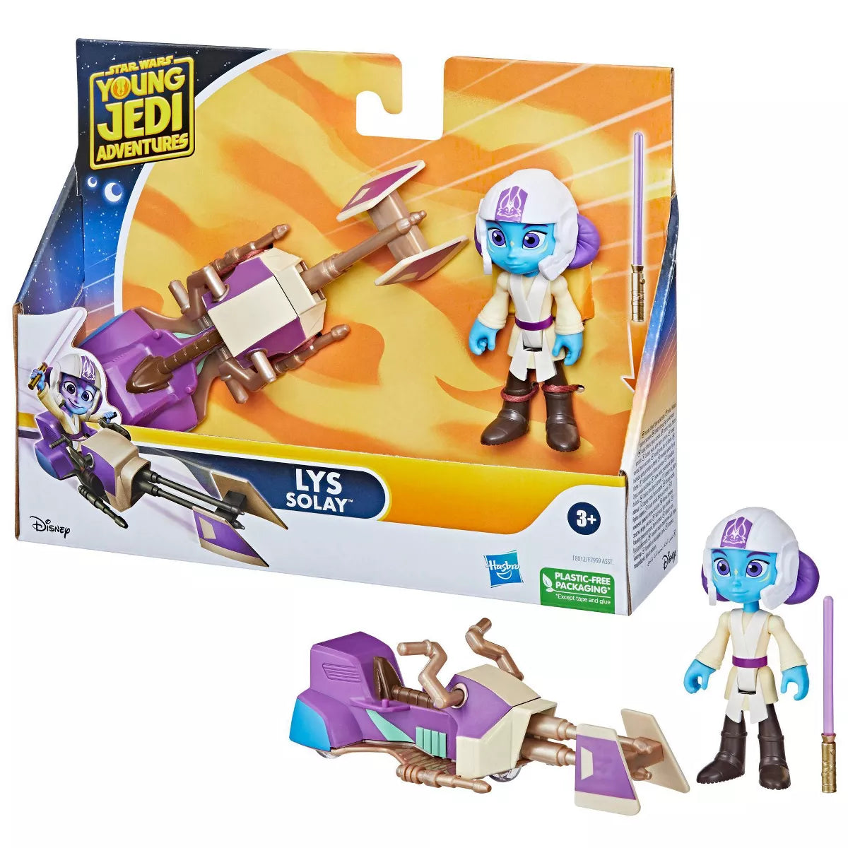 Star Wars Young Jedi  Lys Solay Vehicle Set